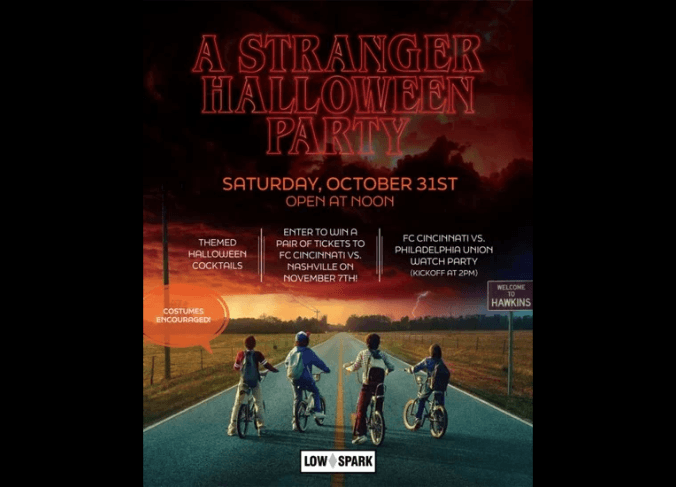 A Stranger Halloween Party