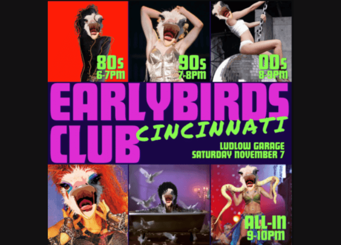 Earlybirds Club: Decades Night Party