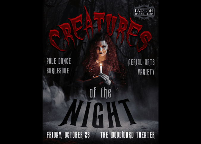 Creatures of the Night: Pole Dance, Aerial Arts & Burlesque Show