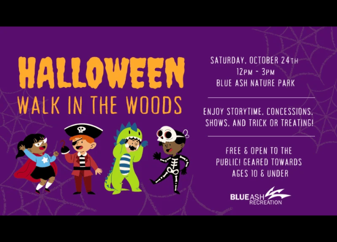 Halloween Walk in the Woods