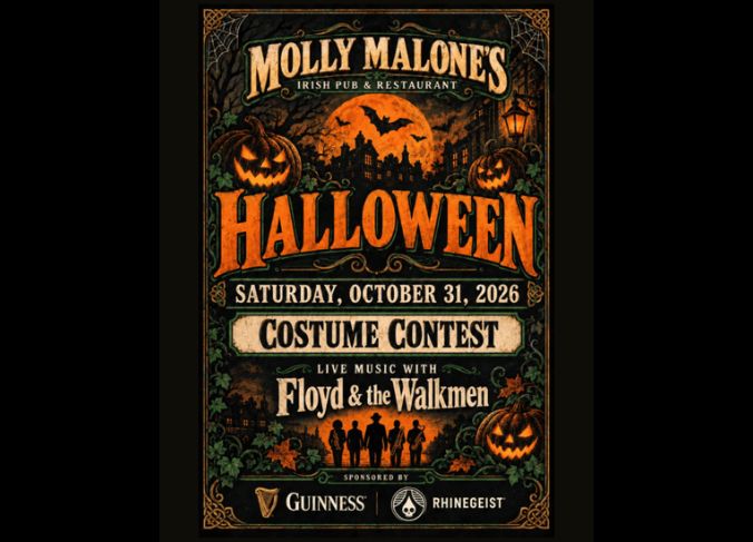 Halloween Party at Molly Malone’s Irish Pub & Restaurant