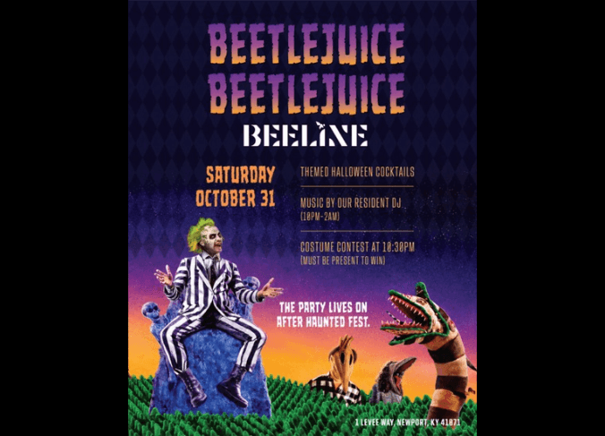 Beetlejuice, Beetlejuice, Beeline!