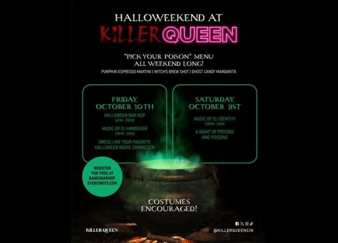 Potions and Poison Halloweekend Party